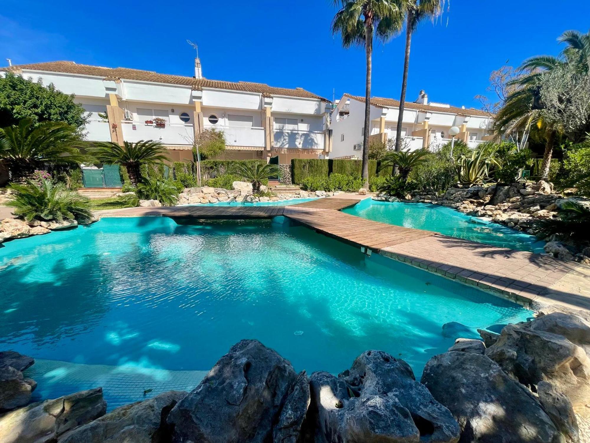 The Beach House Playa Del Arenal Javea - Pool And Garden Steps From The Beach Platja de Larenal Exterior photo